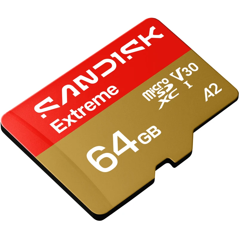 Tarjeta SanDisk 64GB Extreme UHS-I microSDXC