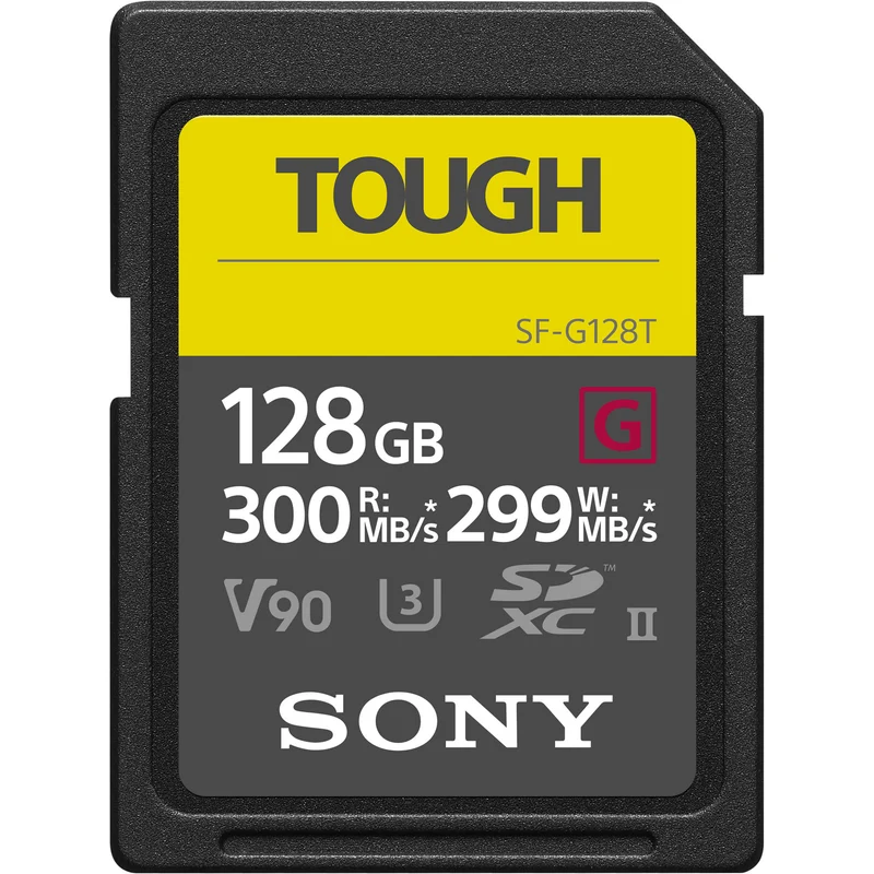 Tarjeta Sony 128GB SF-G TOUGH Serie UHS-II SDXC