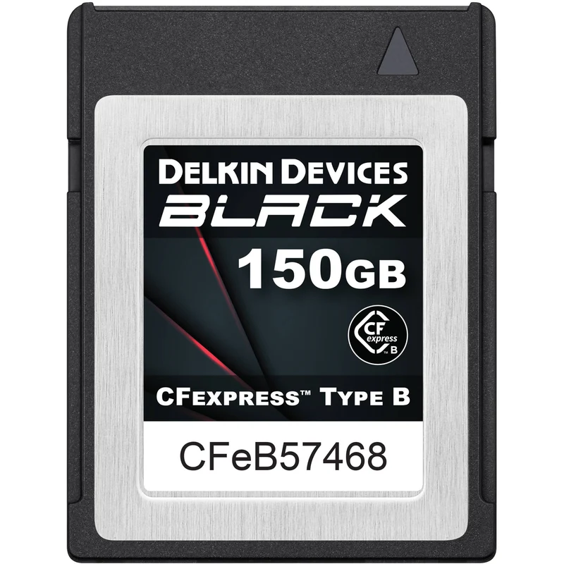 Tarjeta Delkin Devices 150GB BLACK CFexpress Type B
