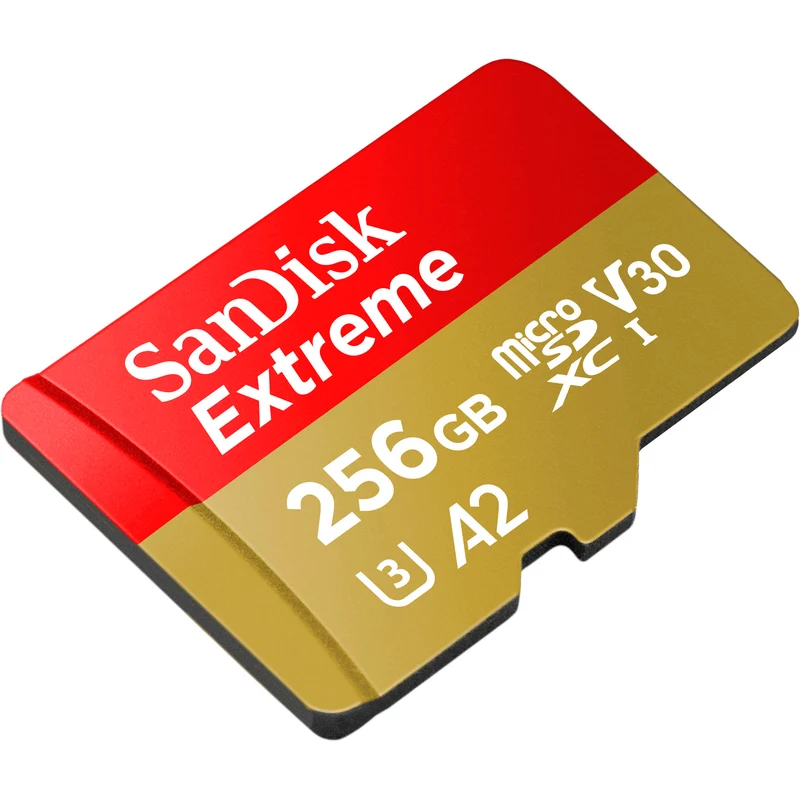 Tarjeta SanDisk 256GB Extreme UHS-I microSDXC (190 MB/s)