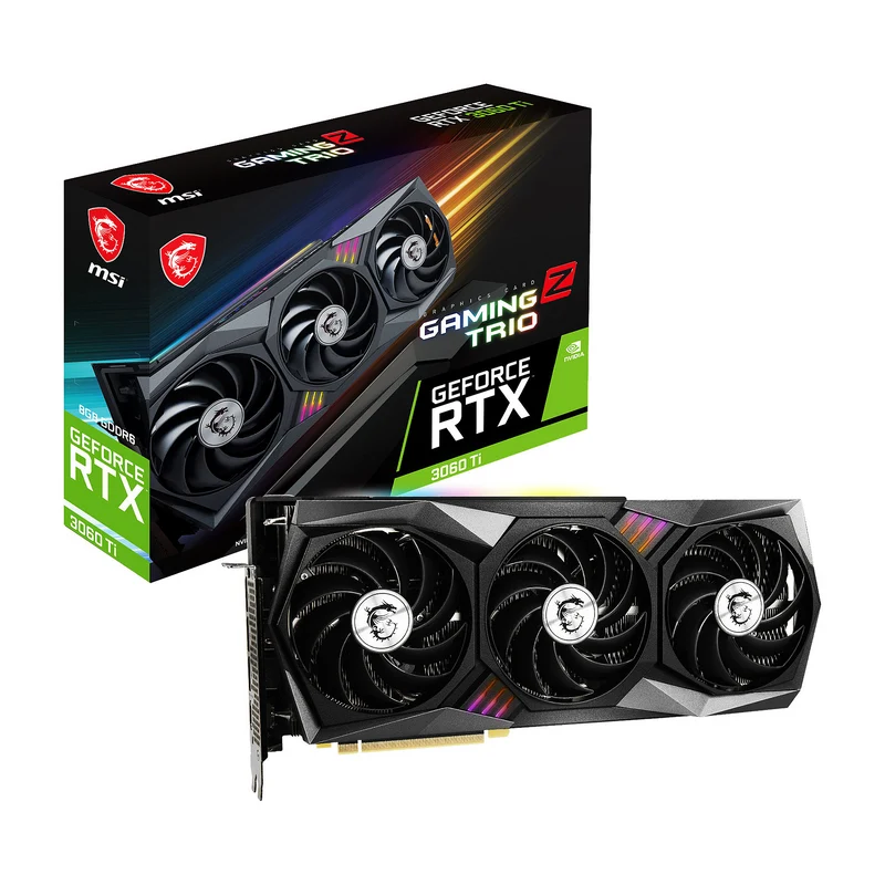 MSI RTX 3060 TI GAMING Z TRIO 8GB GDDR6 (LHR)