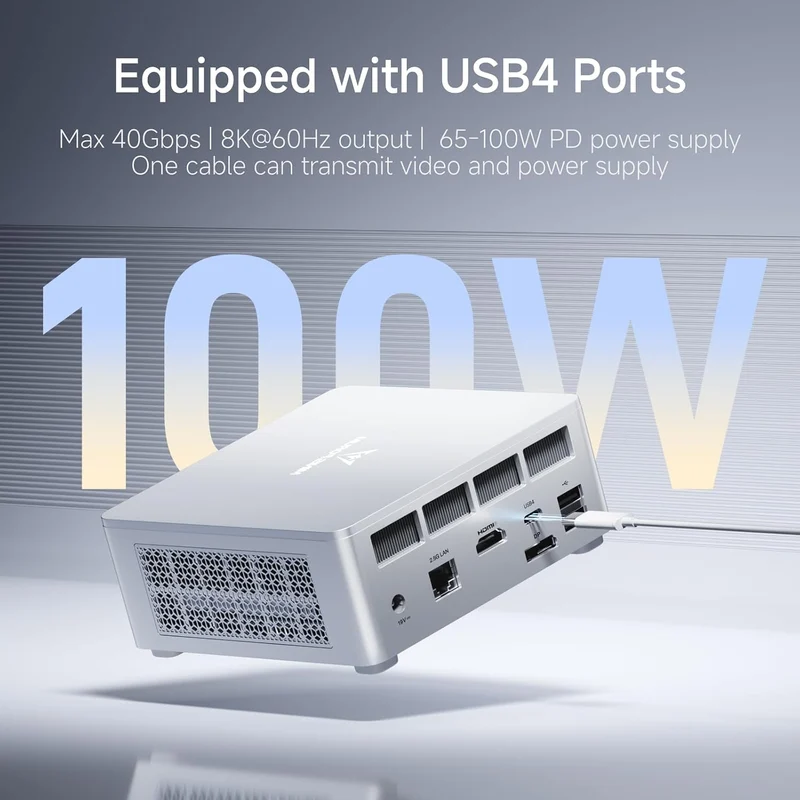 Mini PC Minisforum UM870 16 GB RAM 512 GB SSD, con AMD Ryzen 7 8745H y Windows 11 Pro