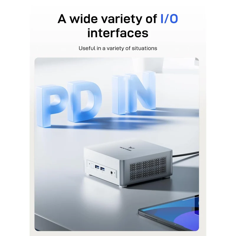 Mini PC Minisforum UM880 Plus, con AMD Ryzen 7 8845HS