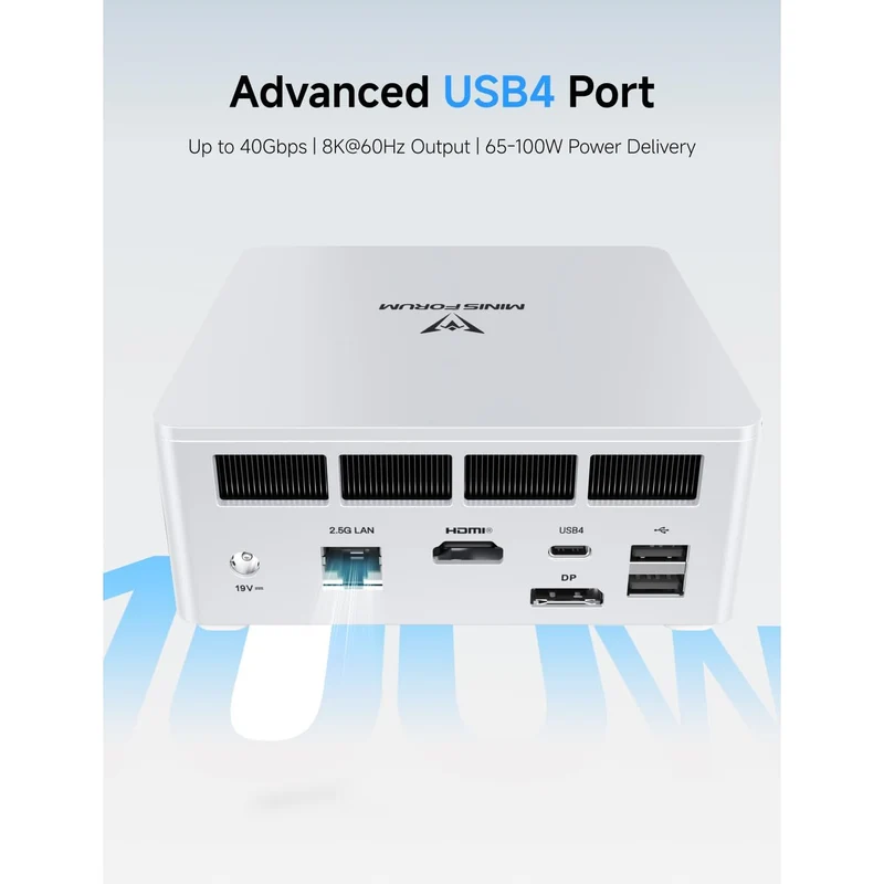Mini PC Minisforum UM870 32 GB RAM 512 GB SSD, con AMD Ryzen 7 8745H