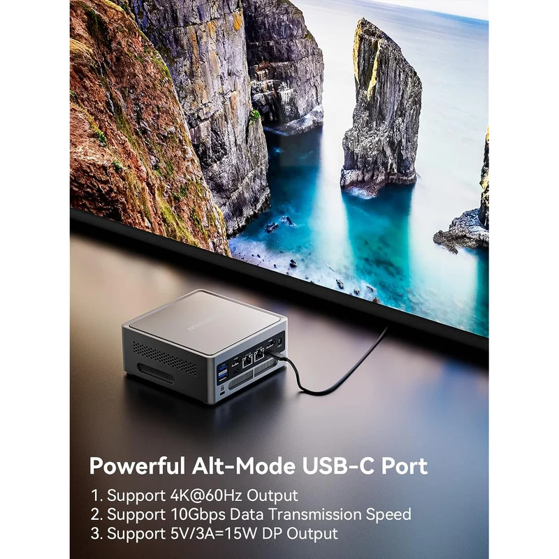 Mini PC Minisforum NAB6 Lite 32 GB RAM 512 GB SSD, con Intel Core i5-12600H
