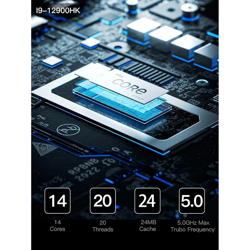 Mini PC Minisforum NAB9 16 GB RAM 512 GB SSD, con Intel i9-12900HK