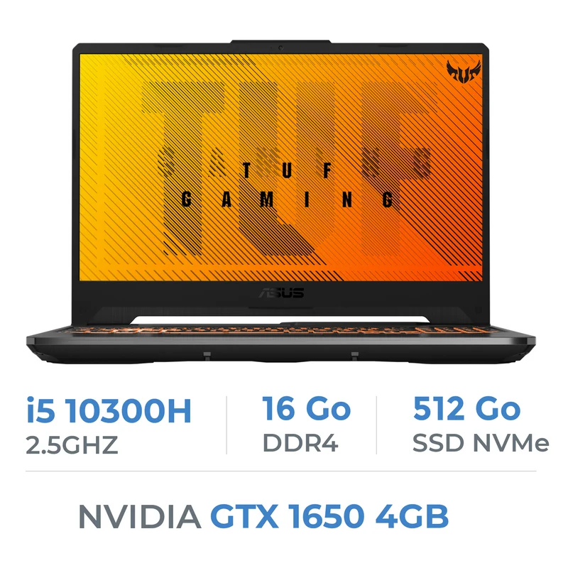 Asus TUF Gaming F15 TUF506LH-HN359 Intel Core i5 10300H/16GB/512GB SSD/GTX1650 4GB/15.6'' 144Hz