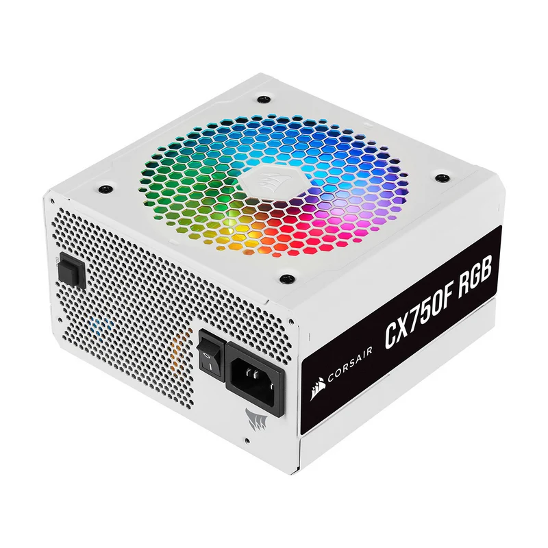 Corsair CX750F RGB 80PLUS Bronze (Blanc)