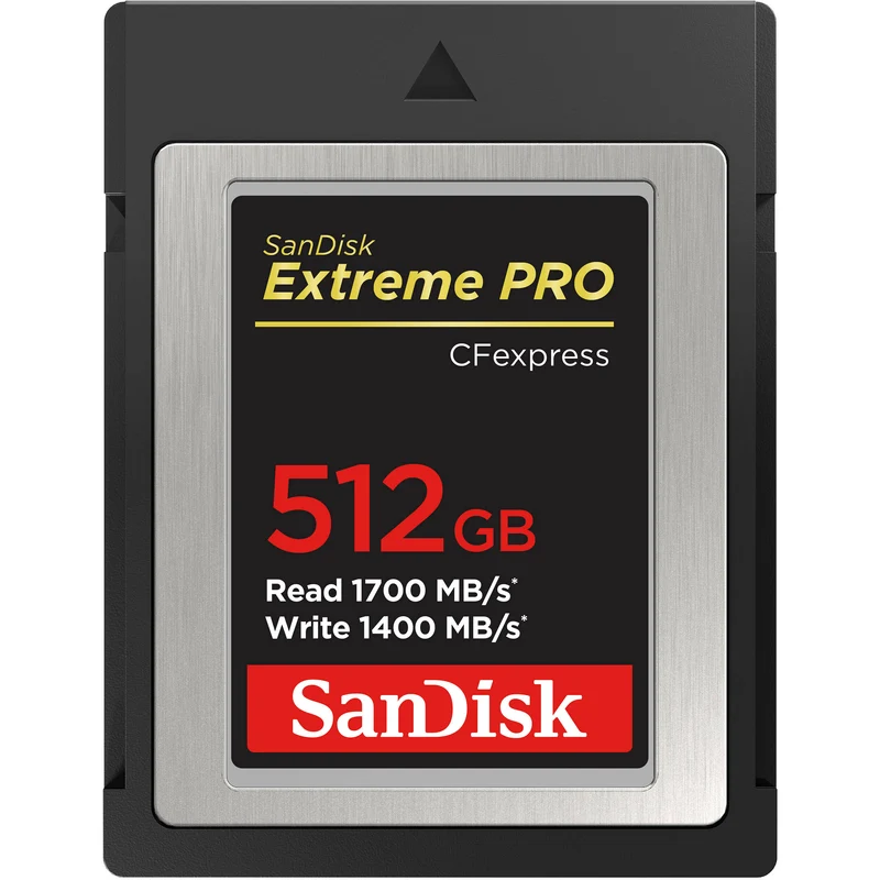 Tarjeta SanDisk 512GB Extreme PRO CFexpress Type B