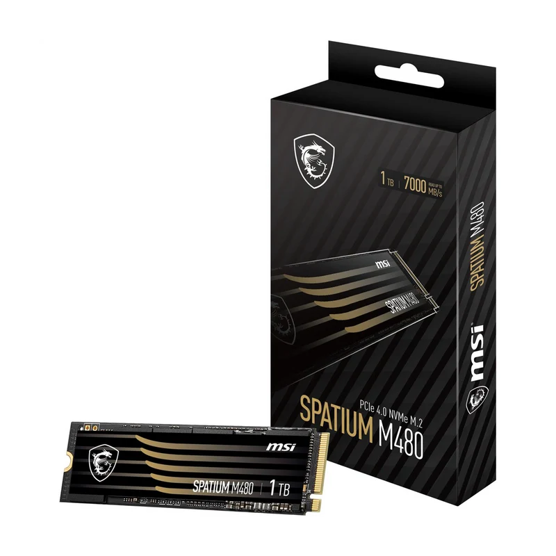 MSI SPATIUM M480 PCIe 4.0 NVMe M.2 1TB