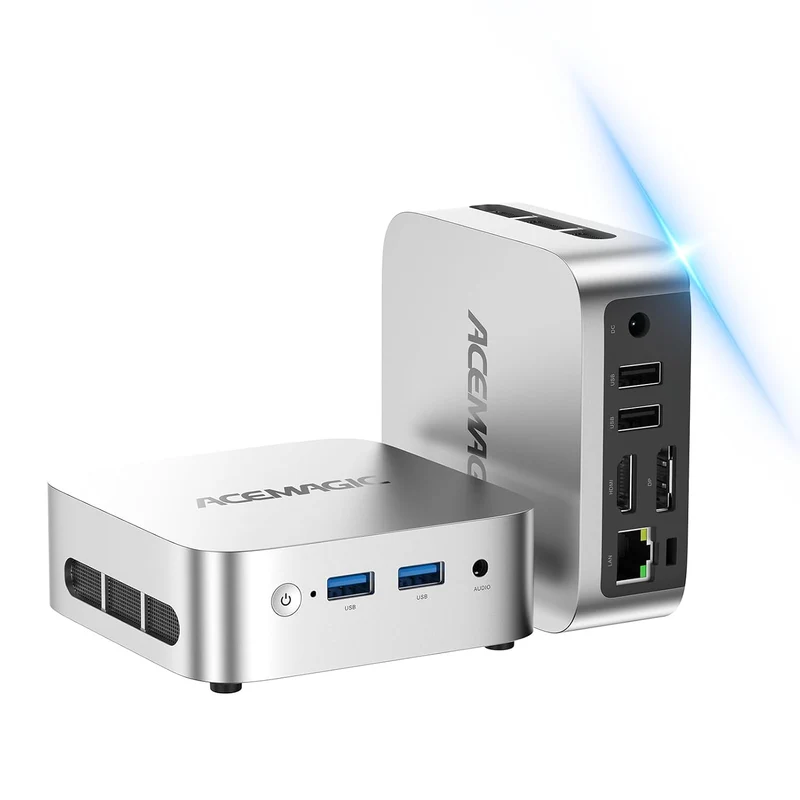 Mini PC Acemagic V1 16 GB RAM 512 GB SSD, con Intel N95