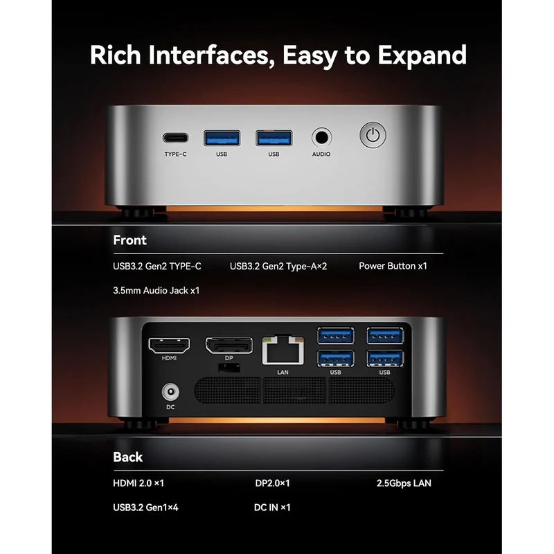 Mini PC Acemagic M1 16 GB RAM, con AMD Ryzen 7 6800H