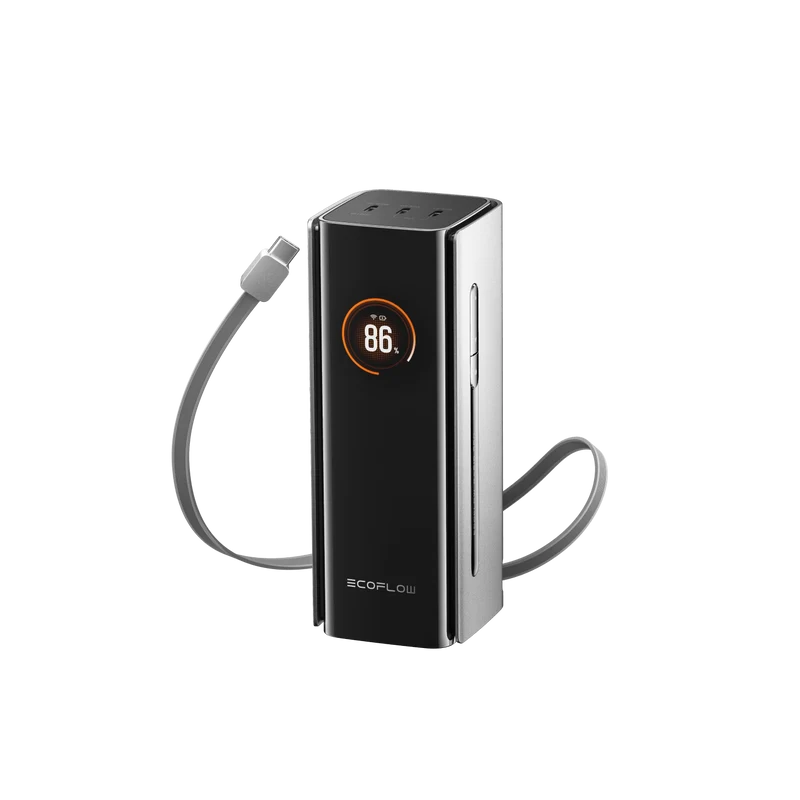 Power Bank EcoFlow RAPID Pro, 20,000 mAh, Carga 230 W, Light Negro