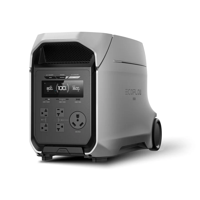 Estación de Energía Portátil EcoFlow DELTA 3 Ultra, 3072 Wh, 3600 W