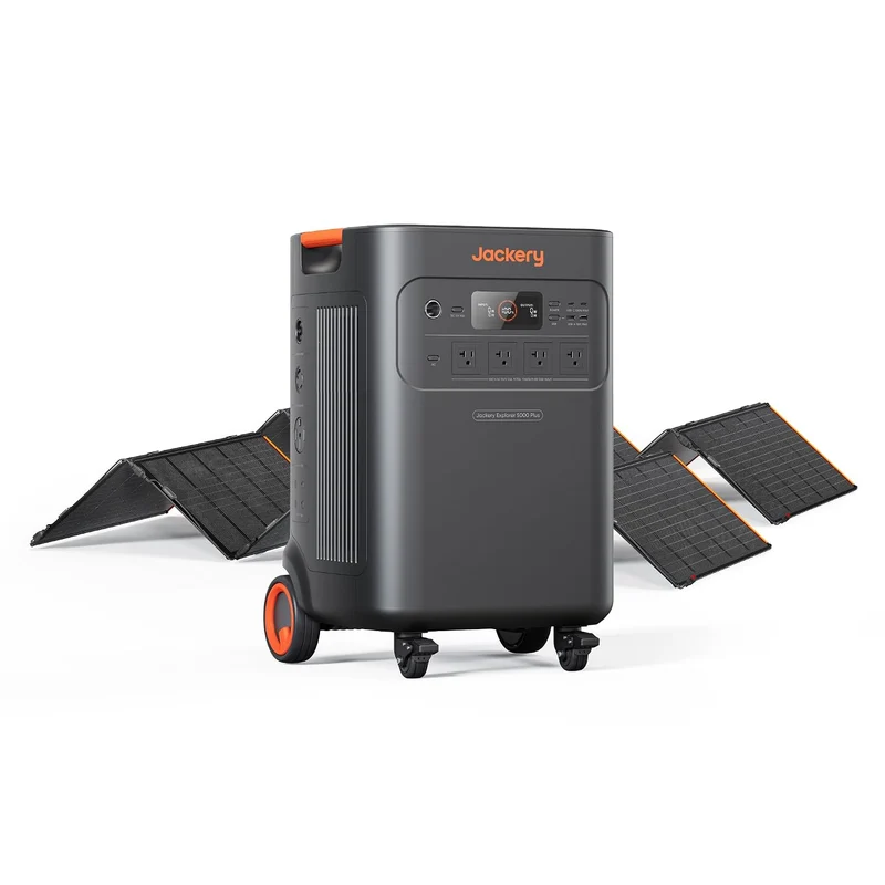 Estación de Energía Portátil Jackery Explorer 5000 Plus, 5040 Wh, 5040 W, Naranja