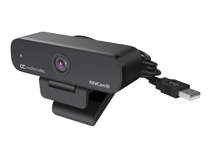Webcam AudioCodes RXVCam10 1080p Full HD, USB, certificada para Microsoft Teams