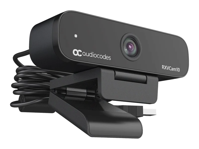Webcam AudioCodes RXVCam10 1080p Full HD, USB, certificada para Microsoft Teams