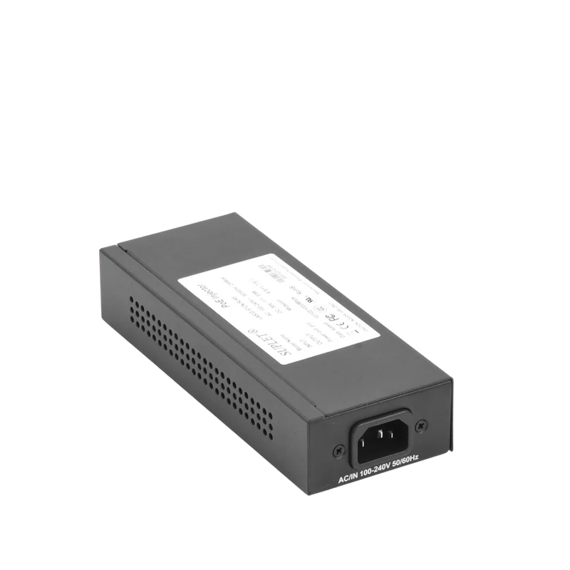 Inyector PoE Hikvision LAS30-57CN-RJ45 PoE++ 30 W 56 V