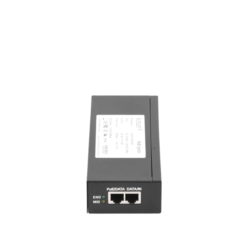 Inyector PoE Hikvision LAS30-57CN-RJ45 PoE++ 30 W 56 V