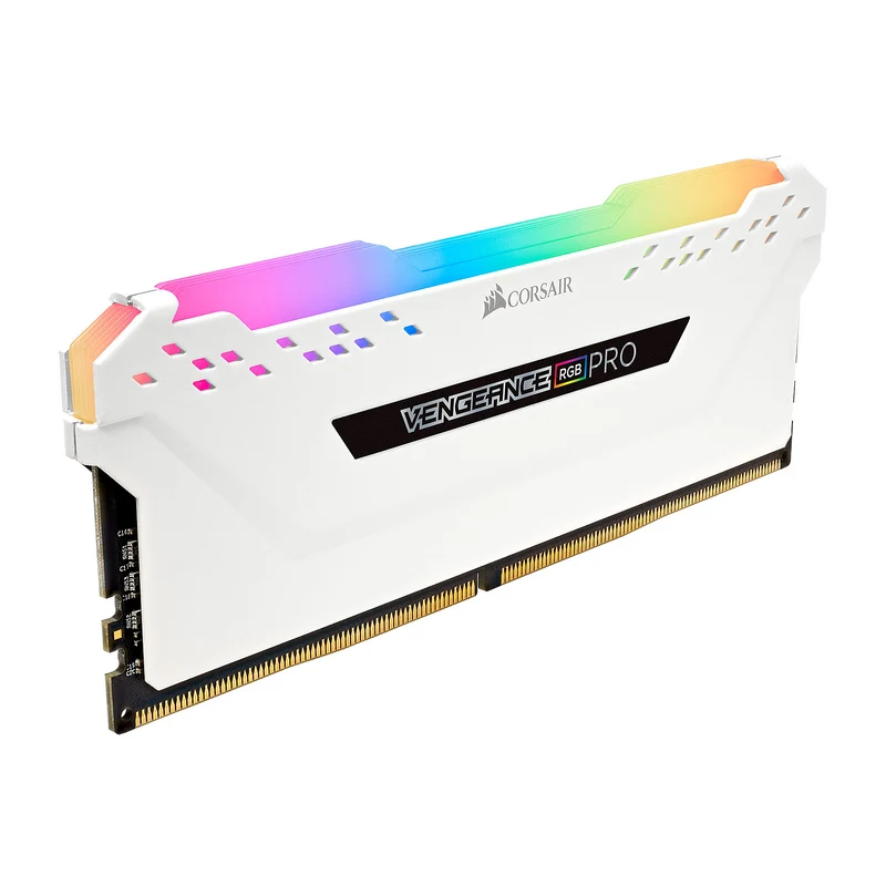 Corsair Vengeance RGB PRO Series Blanc 16Go (2x 8Go) DDR4 3600 MHz CL18