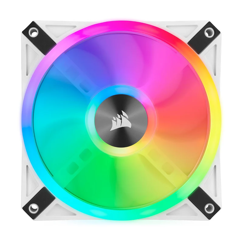 Corsair QL Series QL120 RGB (Par 3) Blanc