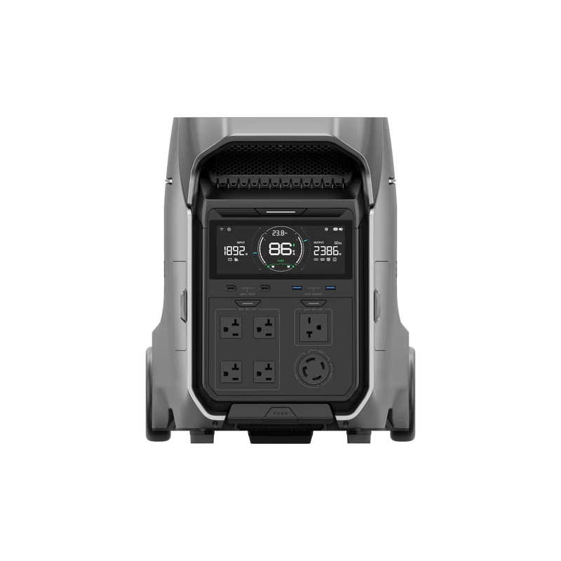 Estación de Energía Portátil EcoFlow DELTA Pro 3, 4000 W, con Batería Extra