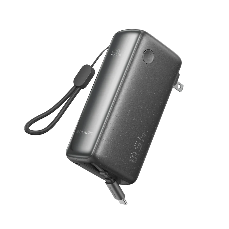 Power Bank EcoFlow RAPID, 10000 mAh, Carga 45 W, Blanco