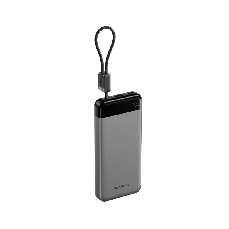 Power Bank EcoFlow RAPID, 10000 mAh, Carga 45 W, Azul