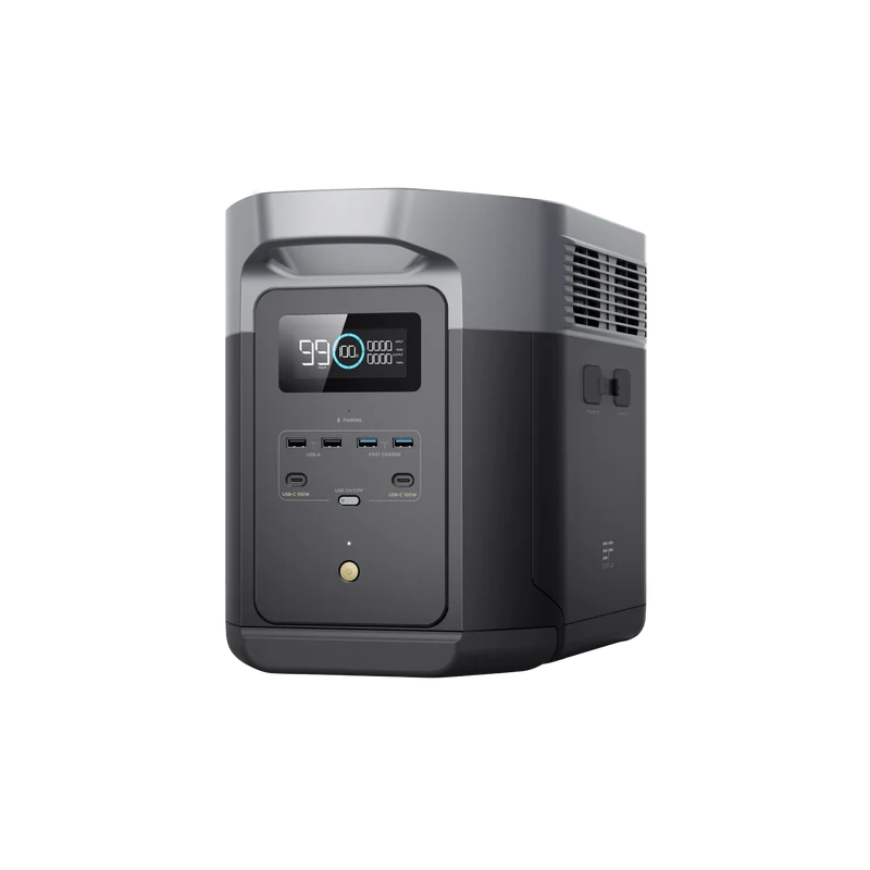 Estación de Energía Portátil EcoFlow DELTA 3 Max, 4096 Wh, 2400 W