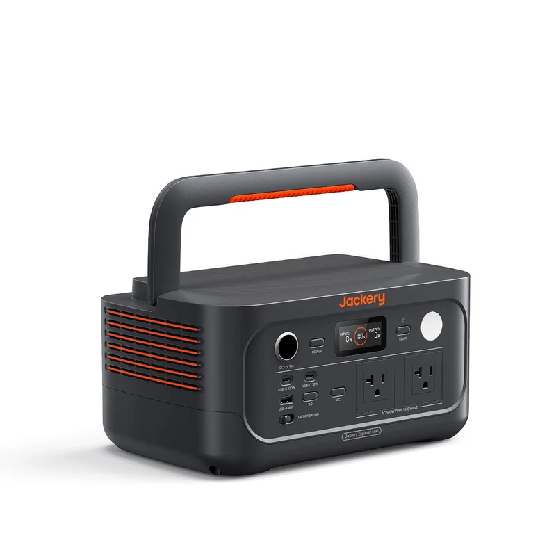 Estación de Energía Portátil Jackery Explorer 500 v2, 512 Wh, 500 W