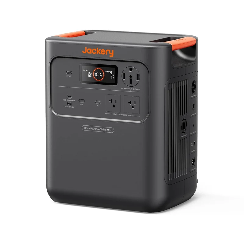 Estación de Energía Portátil Jackery HomePower, 3584 Wh, 4000 W