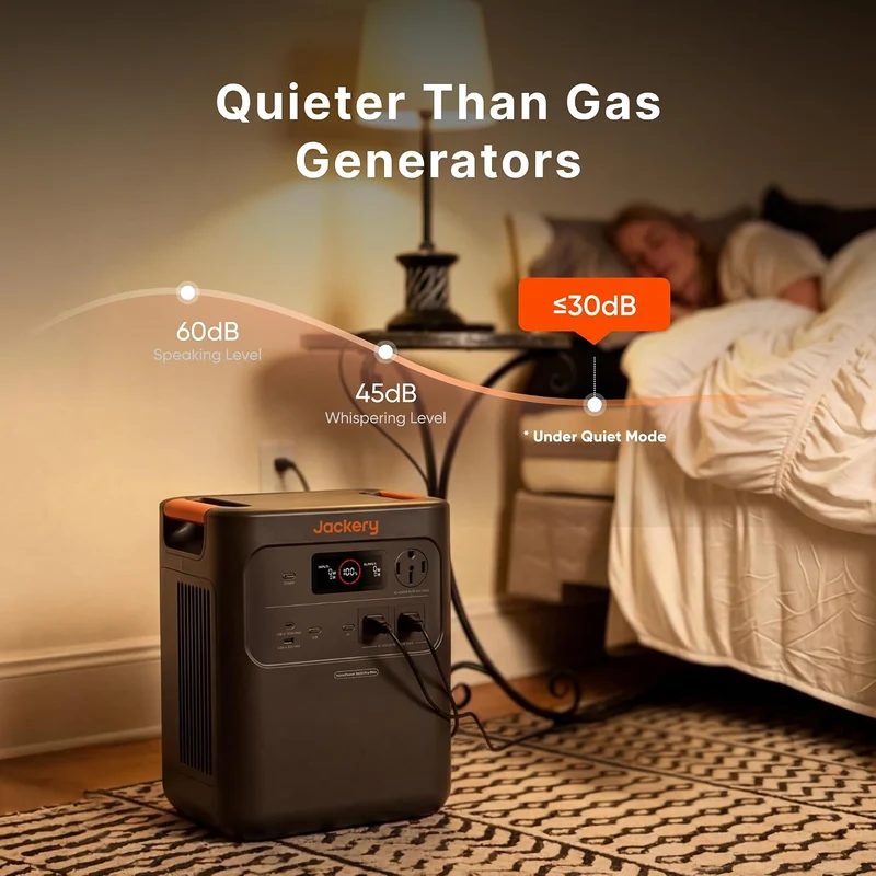Estación de Energía Portátil Jackery HomePower, 3584 Wh, 4000 W
