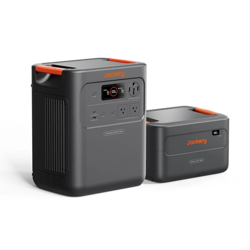 Estación de Energía Portátil Jackery HomePower, 7168 Wh, 4000 W