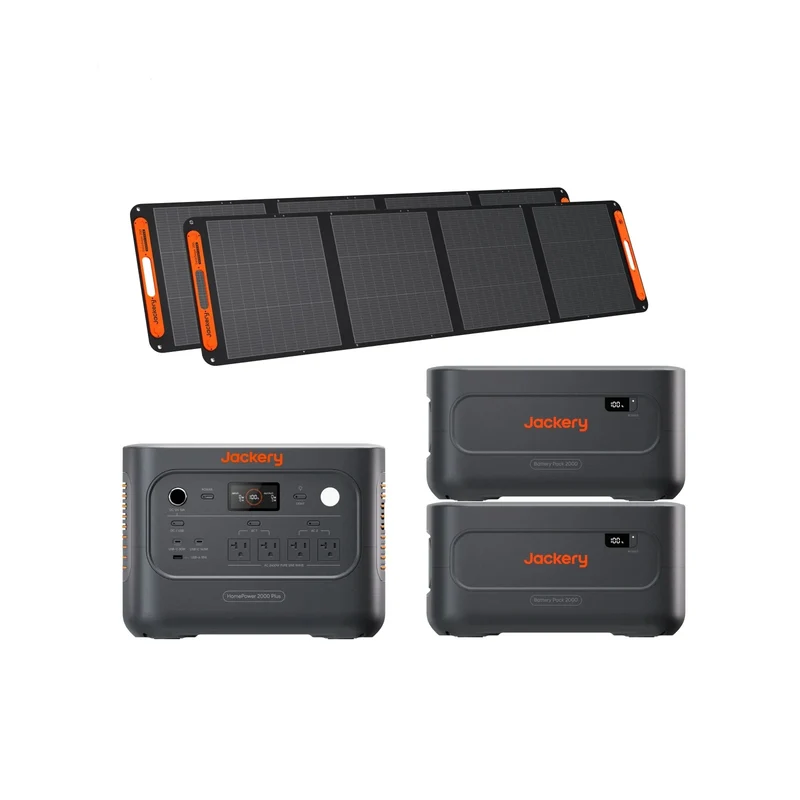 Estación de Energía Portátil Jackery HomePower, 2048 Wh, 2400 W