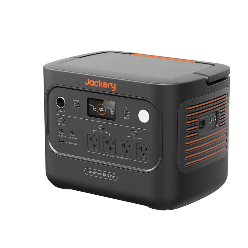 Estación de Energía Portátil Jackery HomePower 2000 Plus v2, 2048 Wh, 2400 W