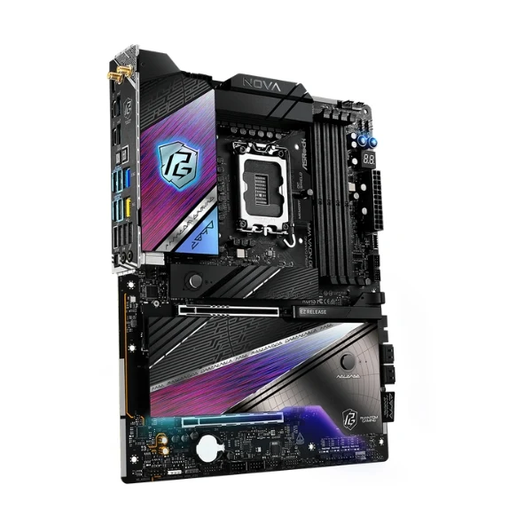 Tarjeta Madre ASRock Z890 Nova WiFi Phantom Gaming - LGA1851 - DDR5 9600+ - PCIe 5.0 - WiFi 7 - ATX