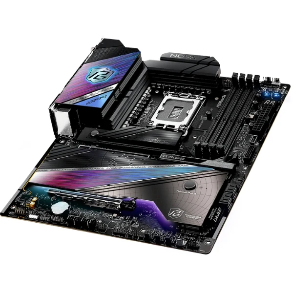 Tarjeta Madre ASRock Z890 Nova WiFi Phantom Gaming - LGA1851 - DDR5 9600+ - PCIe 5.0 - WiFi 7 - ATX