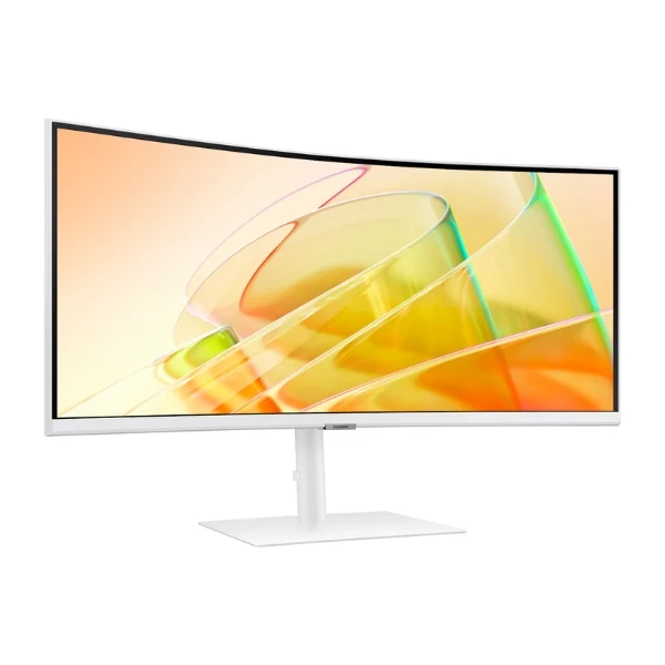 Monitor Samsung ViewFinity S6 34" Curvo - UWQHD 3440x1440 - 100Hz - VA - USB-C - HDMI - S65TC - Blanco