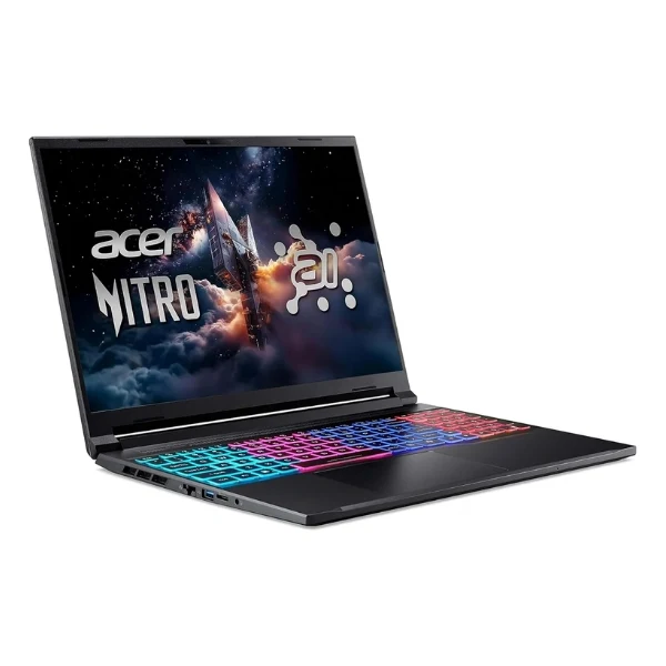 Laptop Acer Nitro V 16S - Ryzen 7 260 - 32GB DDR5-5600 - 1TB SSD PCIe 4.0 - 16" WUXGA 180Hz - NVIDIA GeForce RTX 5060 8GB GDDR7 - Windows 11 Pro - NH.U0ZAA.00