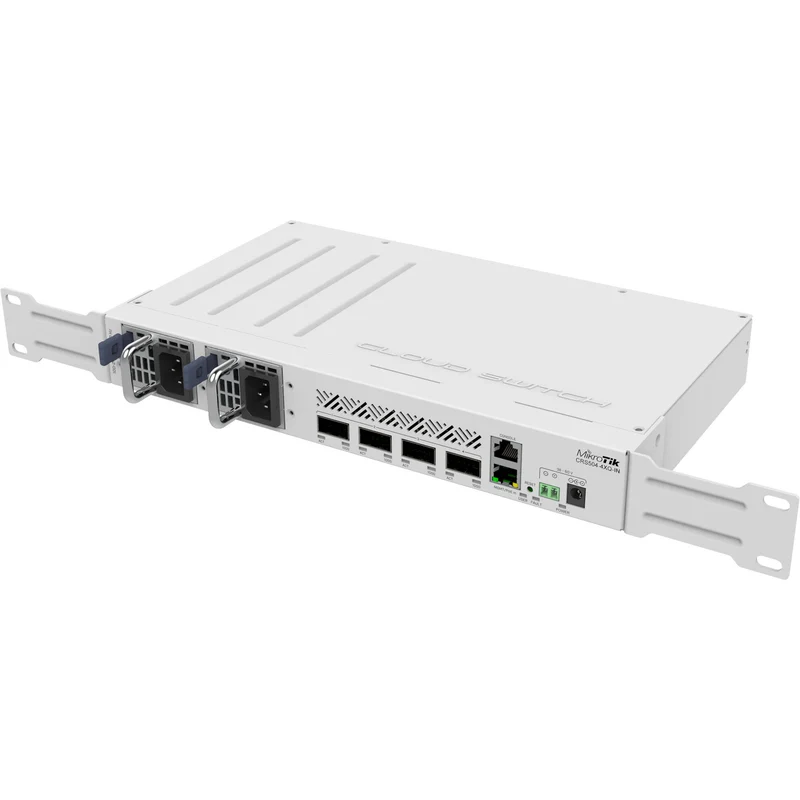 Switch de Red MikroTik CRS504-4XQ-IN 4-Port 100G QSFP28 Managed Network Switch