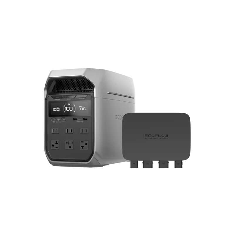 Estación de Energía Portátil EcoFlow DELTA 3 Plus, 1024 Wh, 1800 W, Tecnología LiFePO4