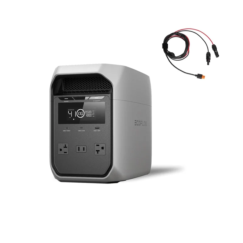 Estación de Energía Portátil EcoFlow DELTA 3 Classic, 1800 W