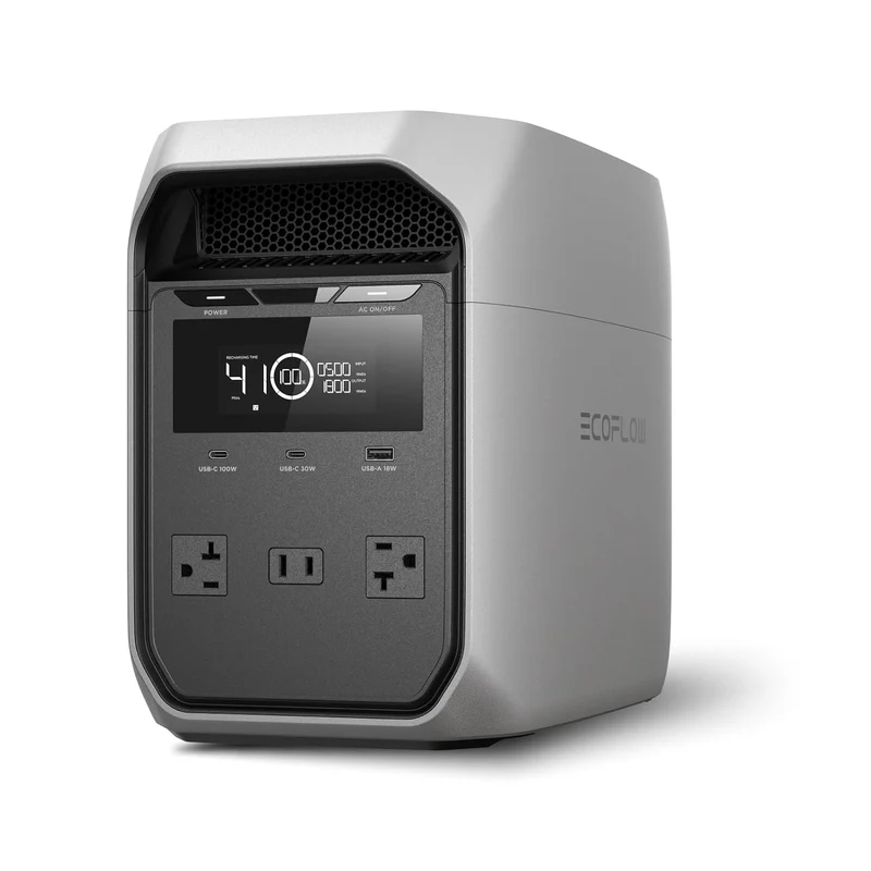 Estación de Energía Portátil EcoFlow DELTA 3 Classic, 1024 Wh, 1800 W
