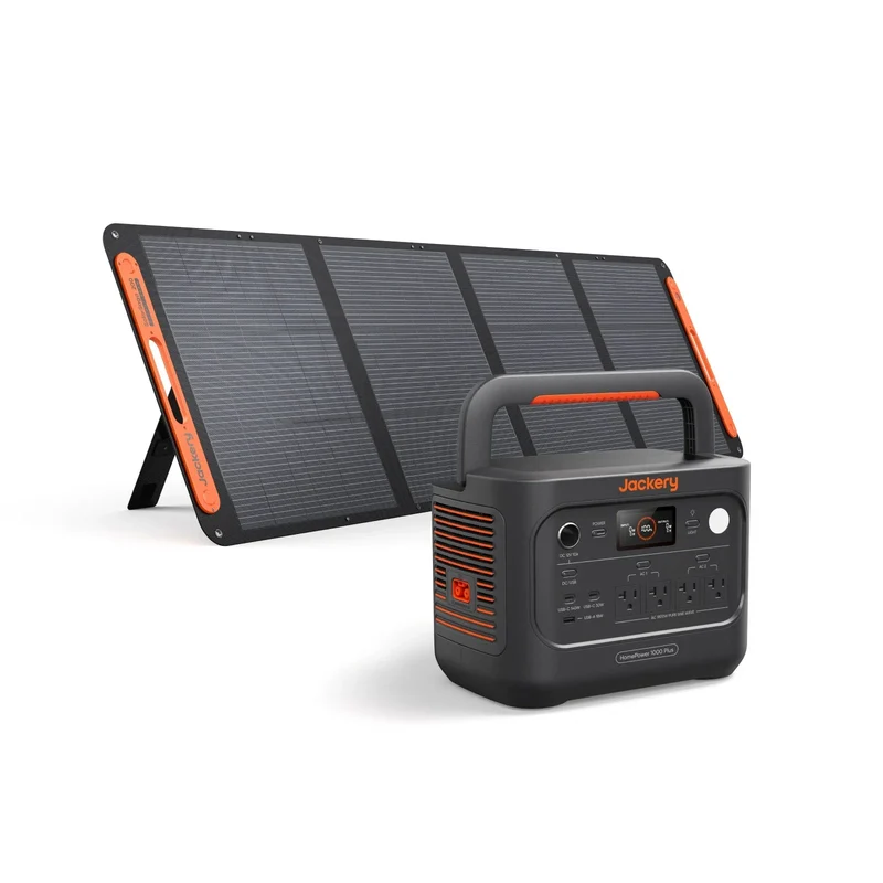 Estación de Energía Portátil Jackery HomePower 1000 Plus v2, 1800 W, Blanco