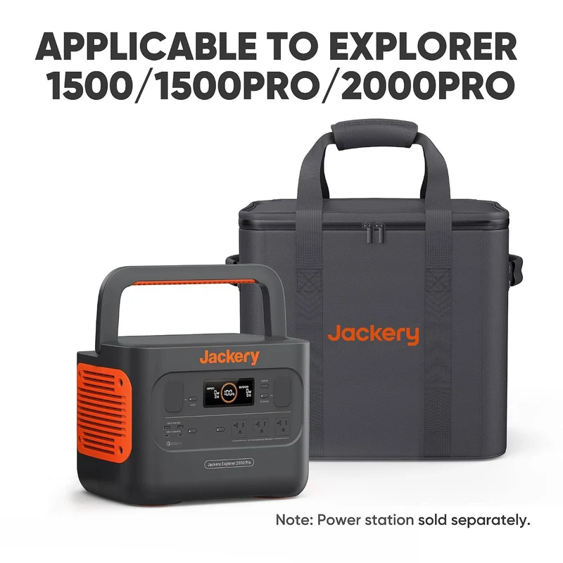 Estuche Jackery (Tamaño L) - Negro