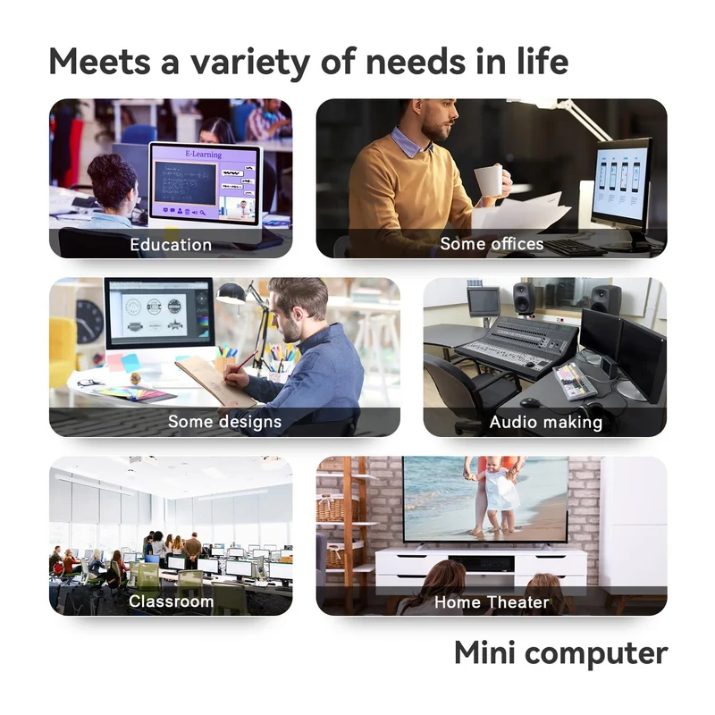 Mini PC Beelink S12 8 GB RAM 256 GB SSD, con Intel N95