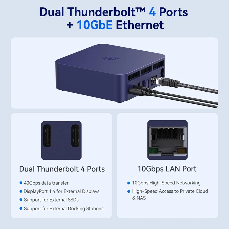 Mini PC Beelink 12 GB RAM, con Intel Core 3 304