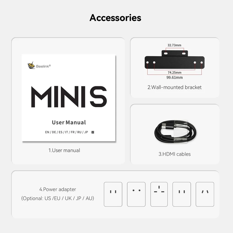 Mini PC Beelink S13 16 GB RAM 500 GB SSD, con Intel N150