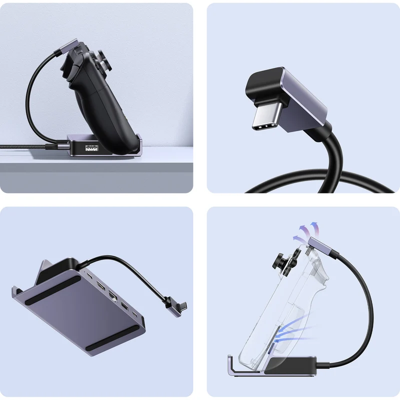 Docking Station UGREEN 6 en 1 para Steam Deck con HDMI 4K 60Hz