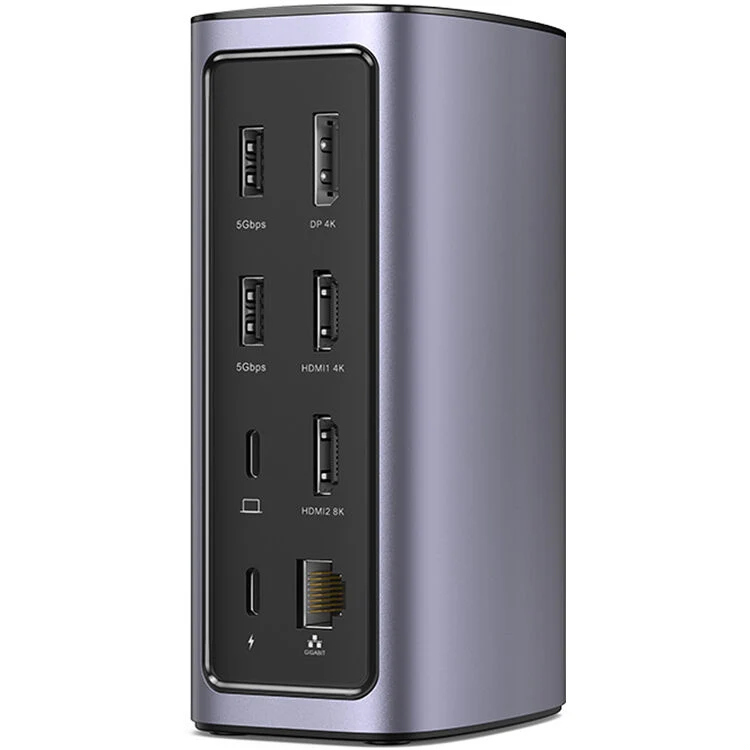 Docking Station UGREEN 12 en 1 Triple Pantalla 8K con Ethernet